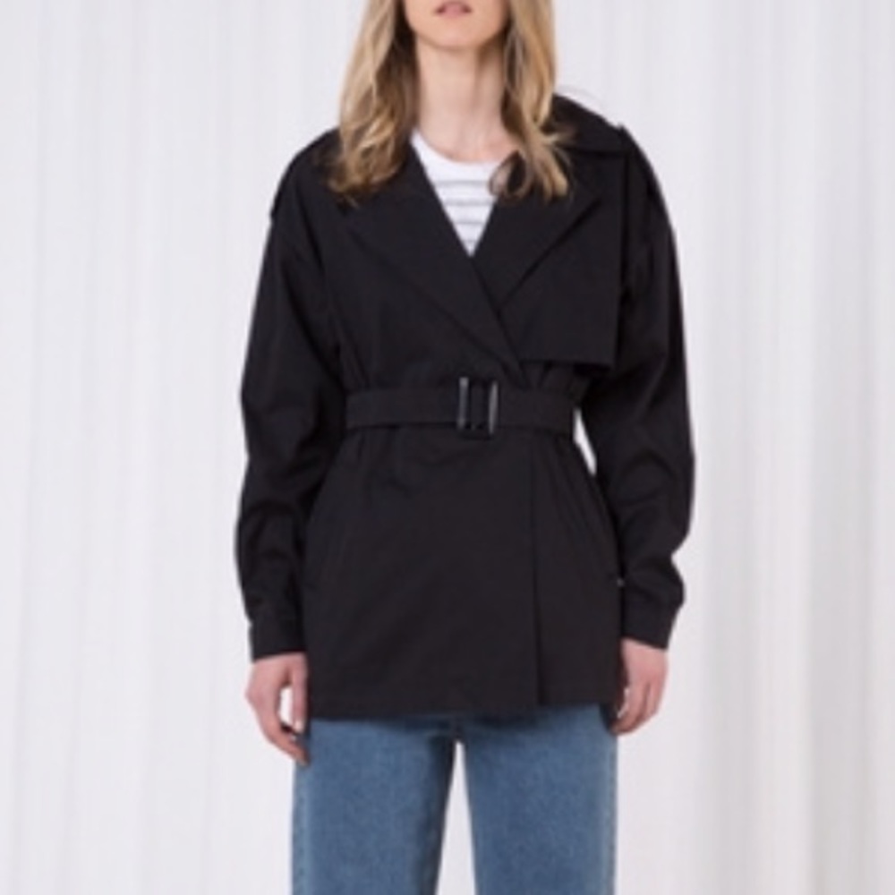 Oak and fort trench coat